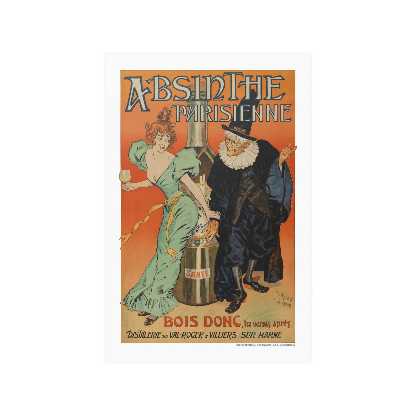 Absinthe Parisienne | Poster
