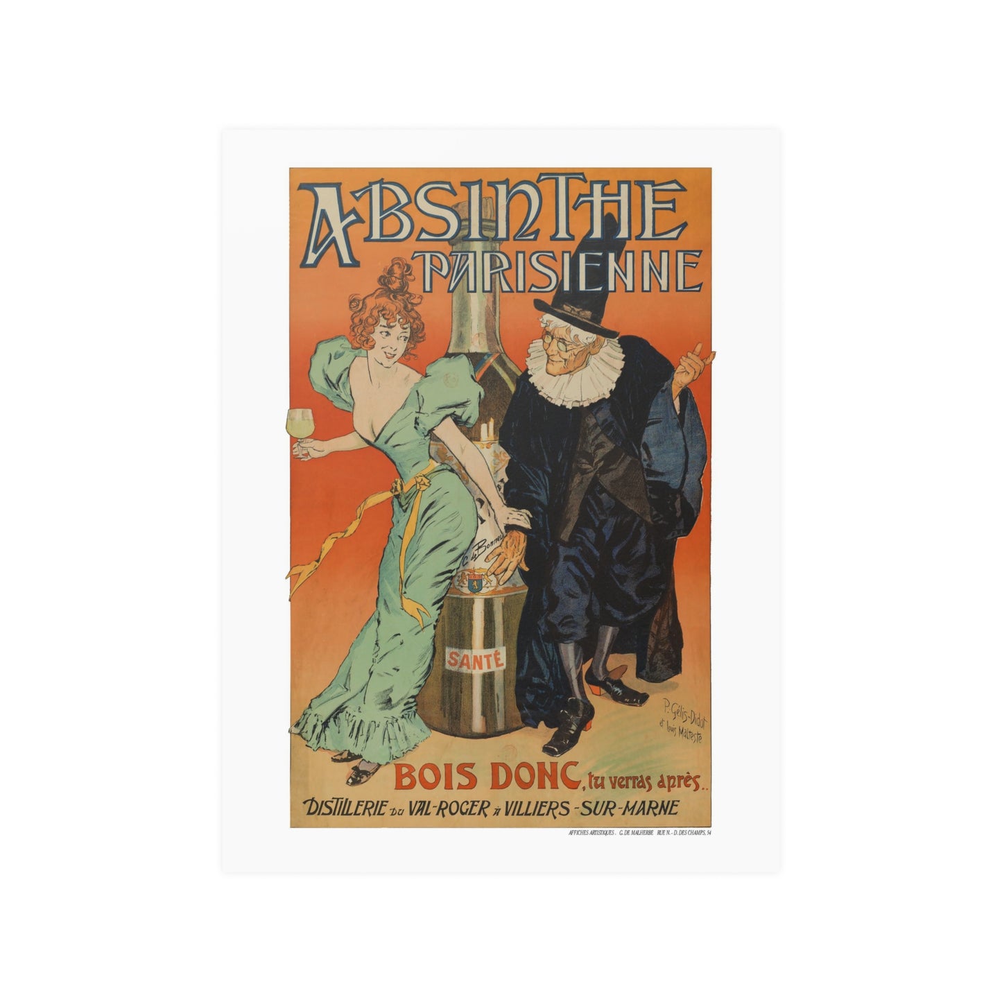 Absinthe Parisienne | Poster
