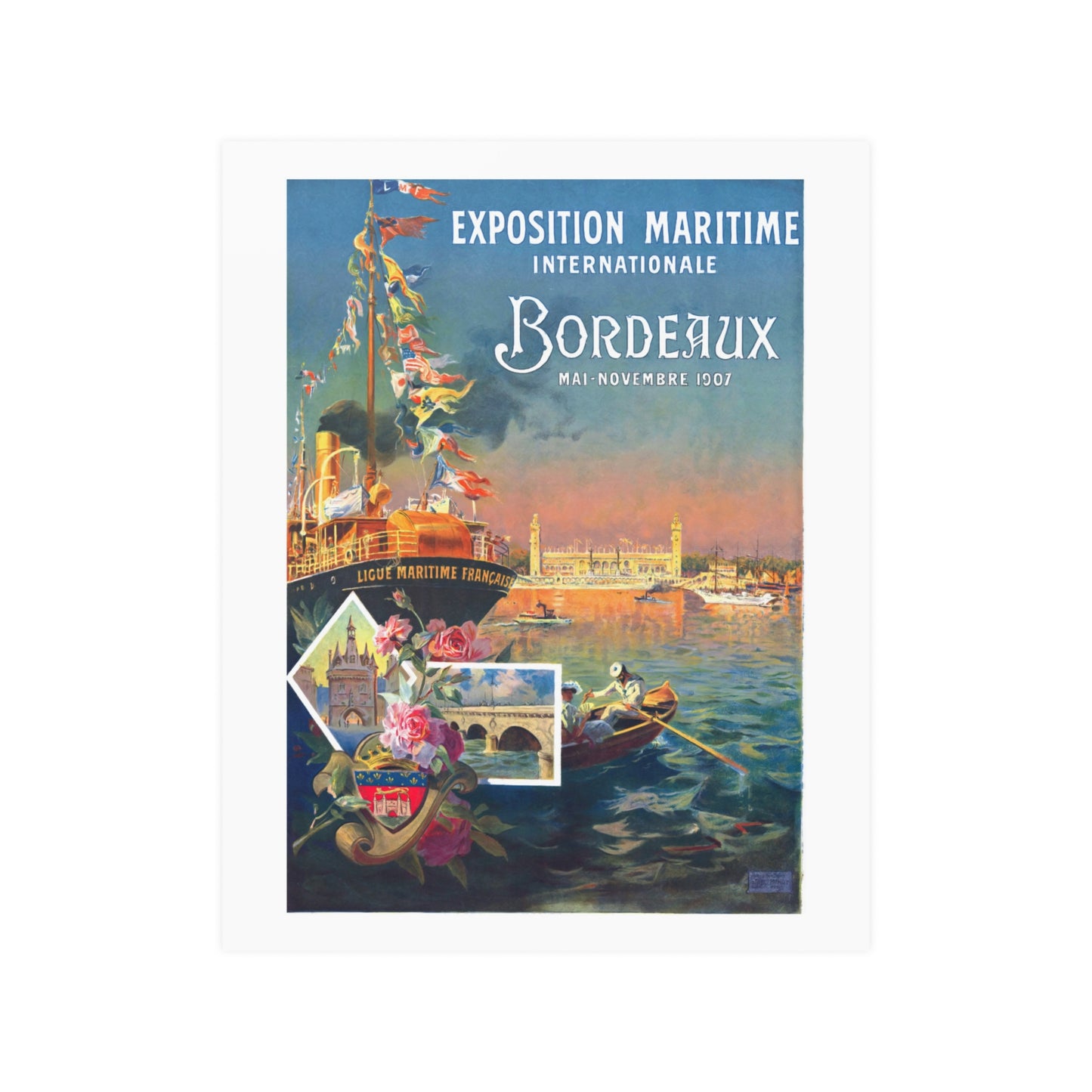 Exposition Maritime Internationale | Bordeaux | Poster