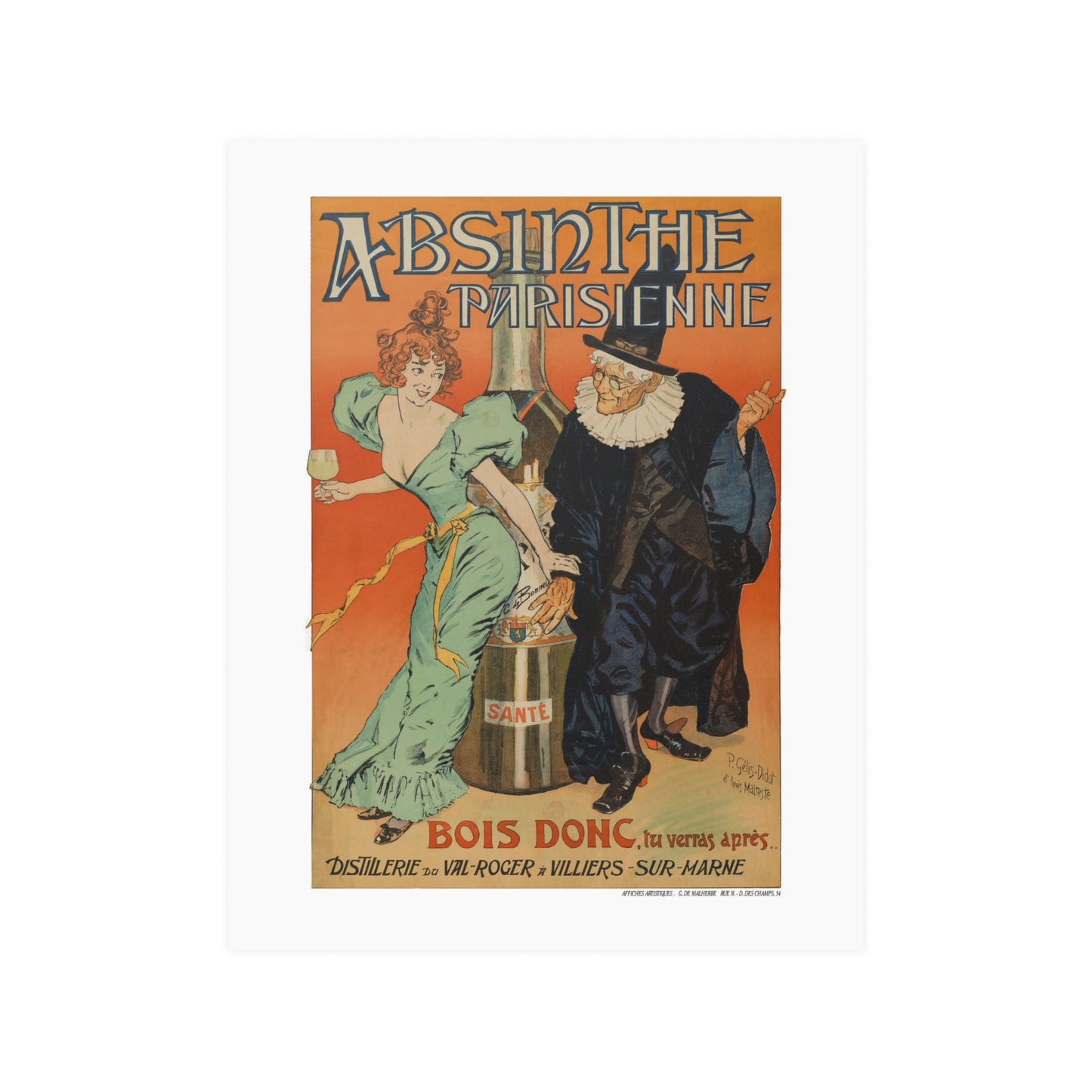 Absinthe Parisienne | Poster