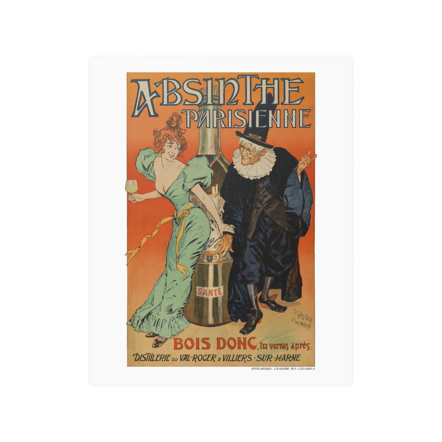 Absinthe Parisienne | Poster