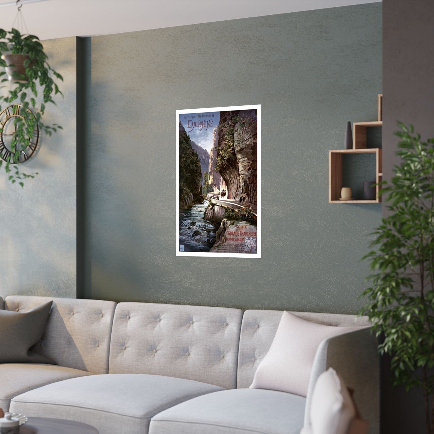 Dauphine | Route de la Grande Chartreuse | Poster