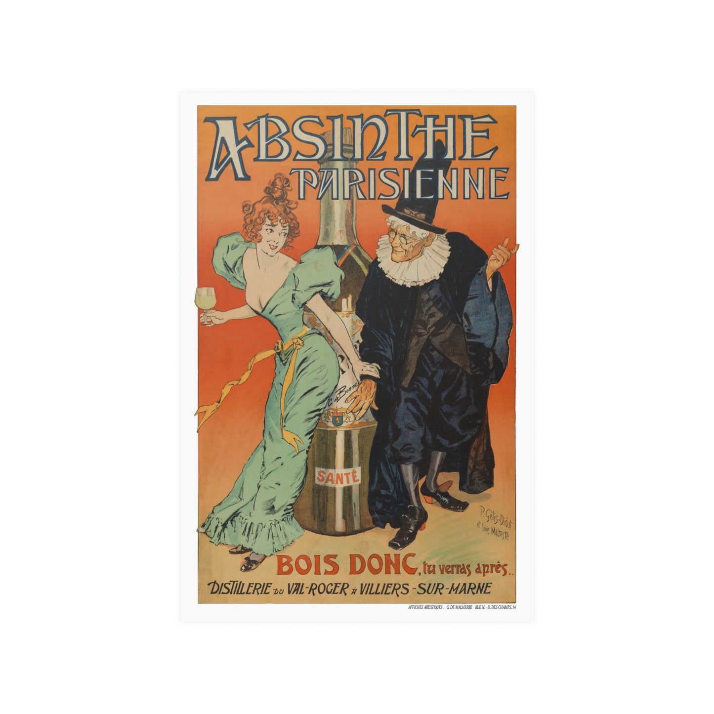 Absinthe Parisienne | Poster