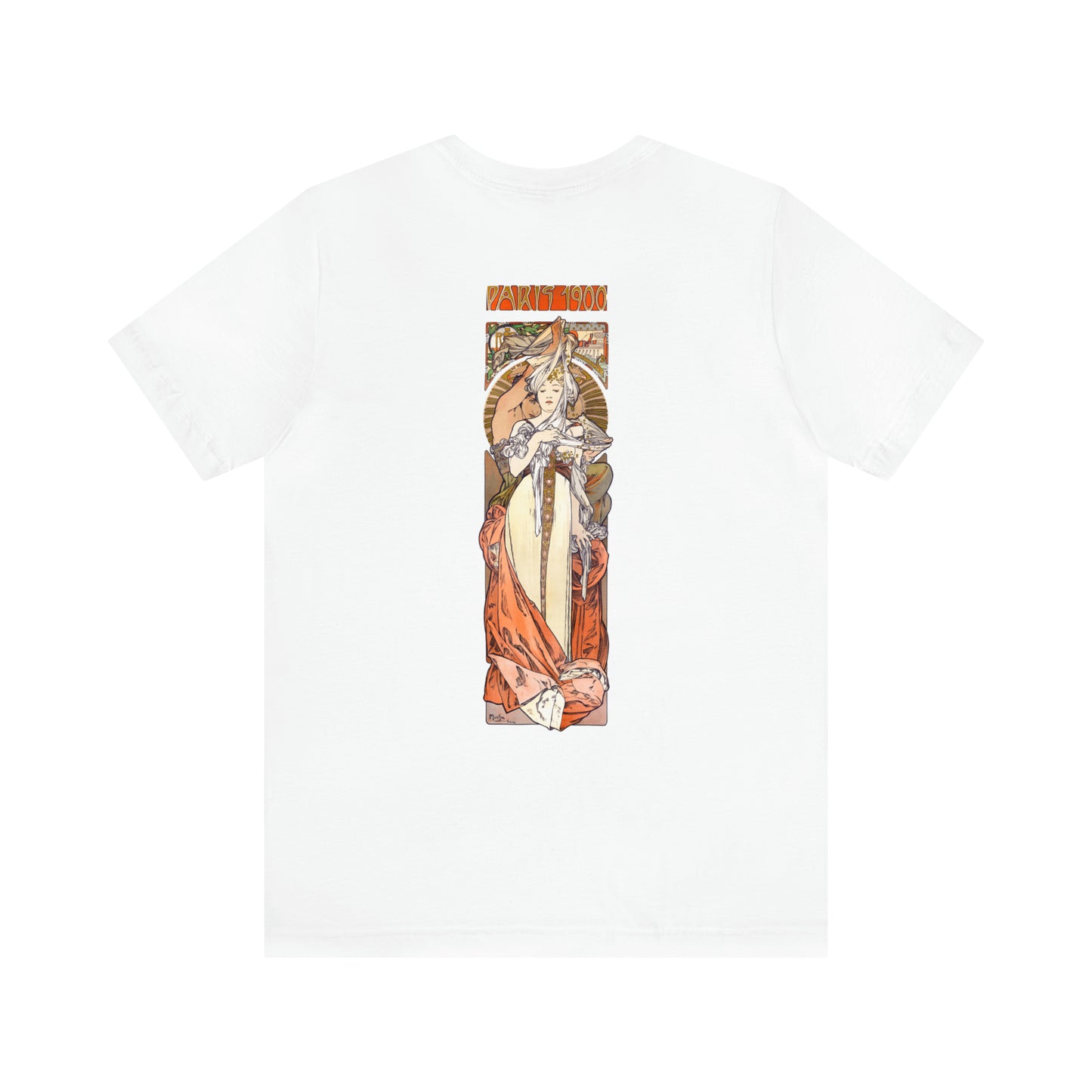 Paris 1900 | Alphonse Mucha | Unisex Jersey Short Sleeve Tee
