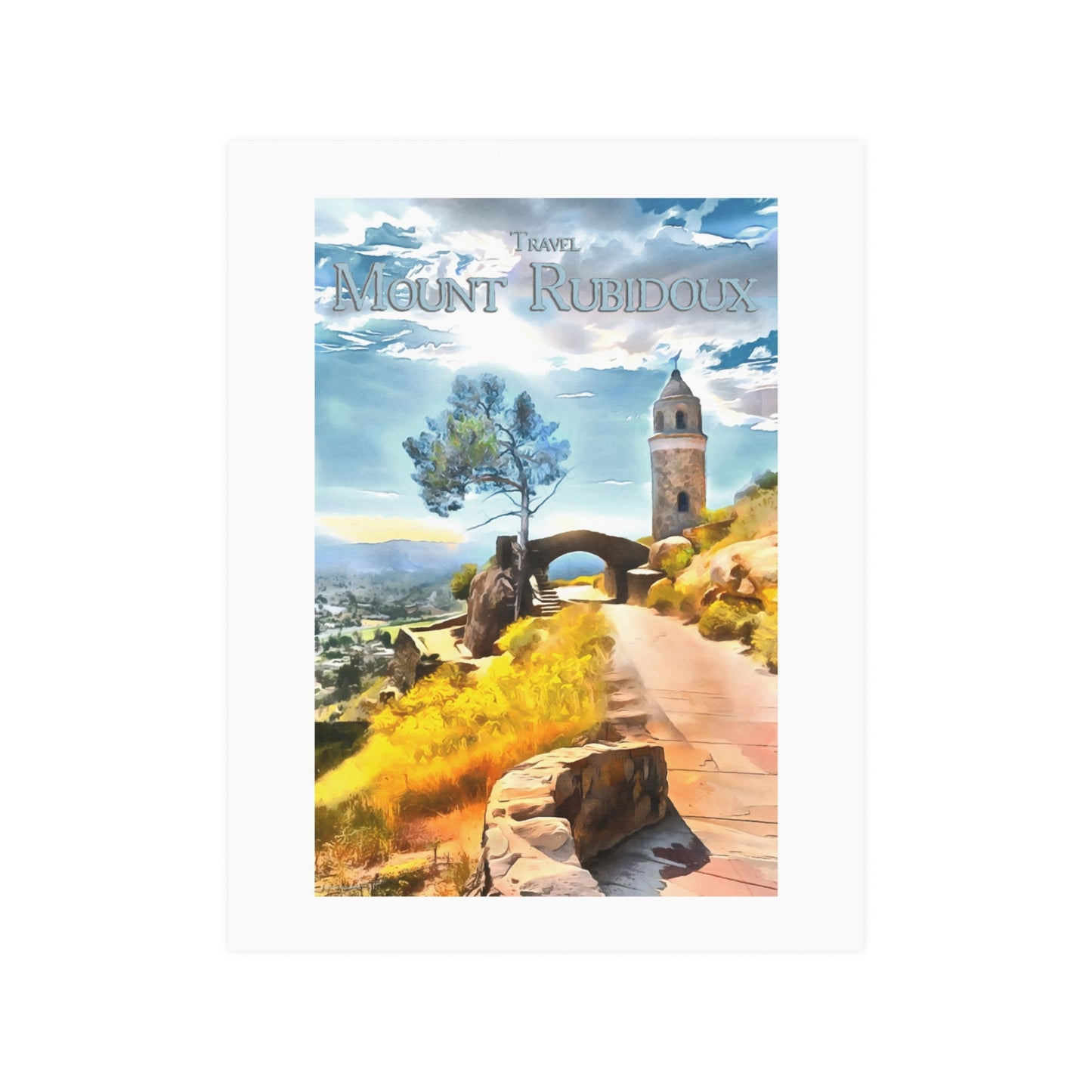 Travel Mount Rubidoux - California | Poster