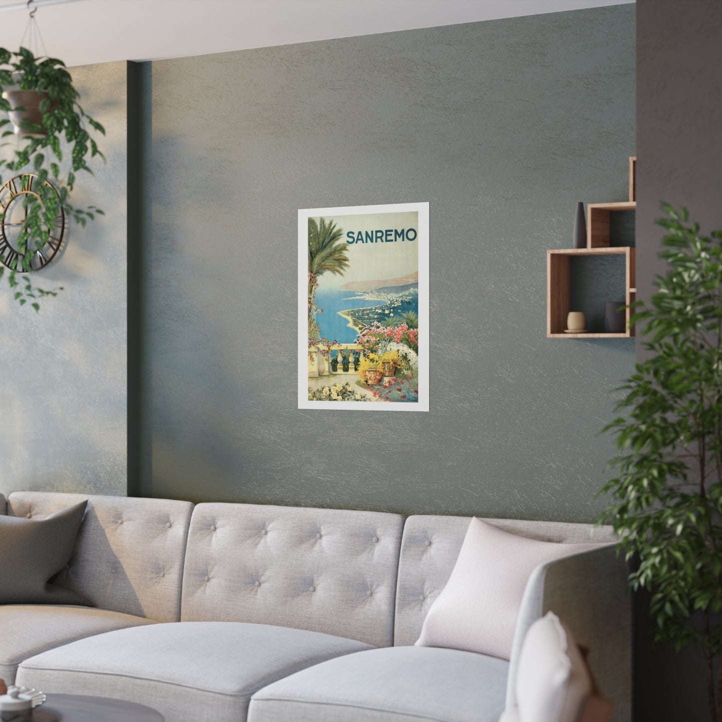 Sanremo View | Sanremo, Italy | Poster