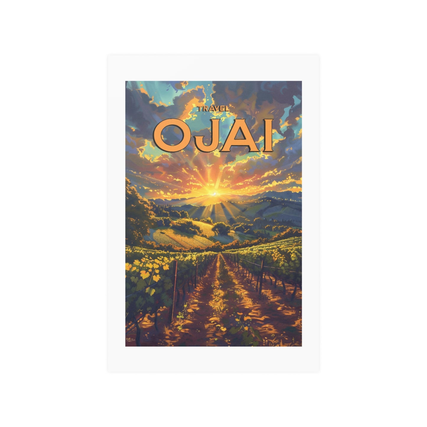 Travel Ojai - California | Poster