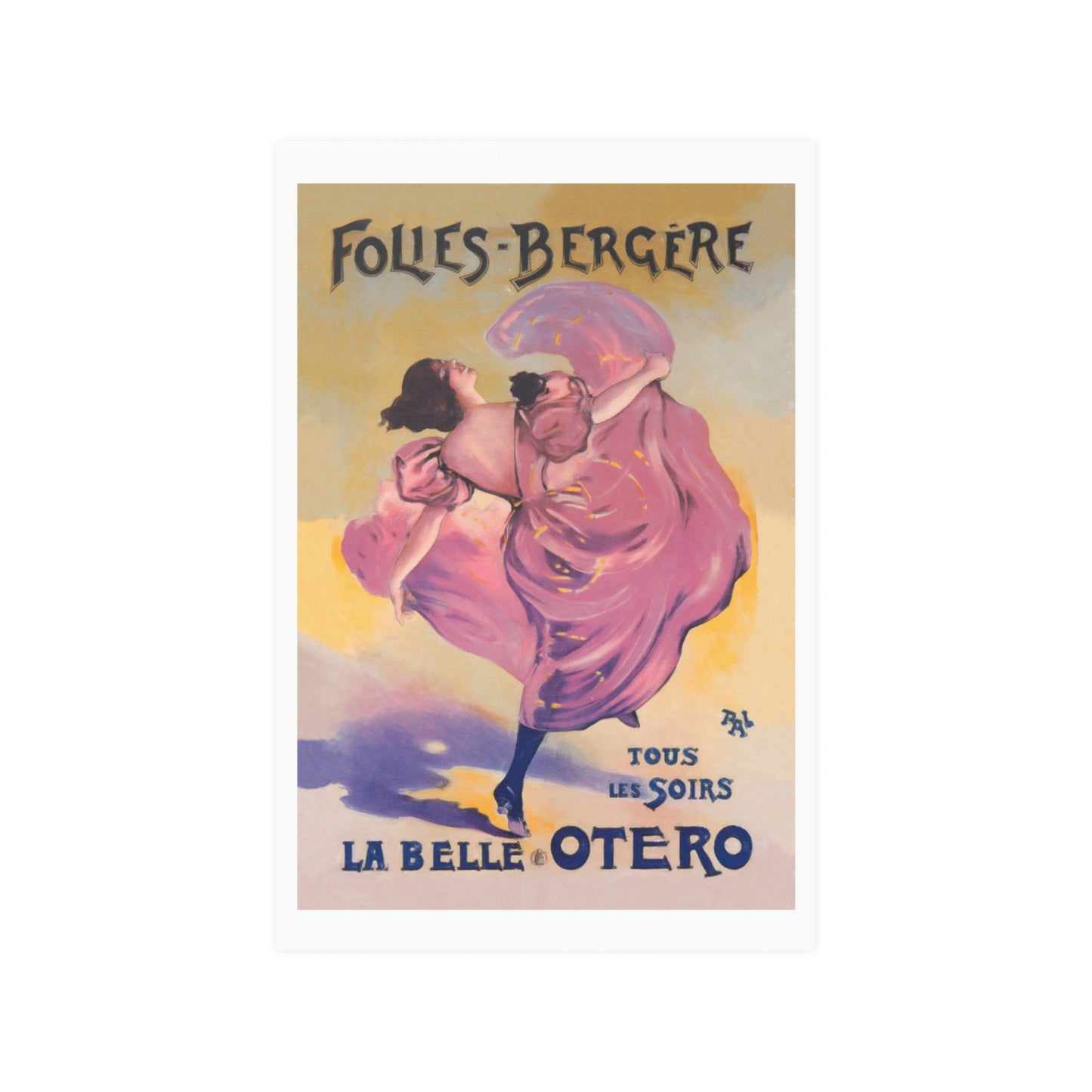 La Belle Otero | Folies Bergere | Poster