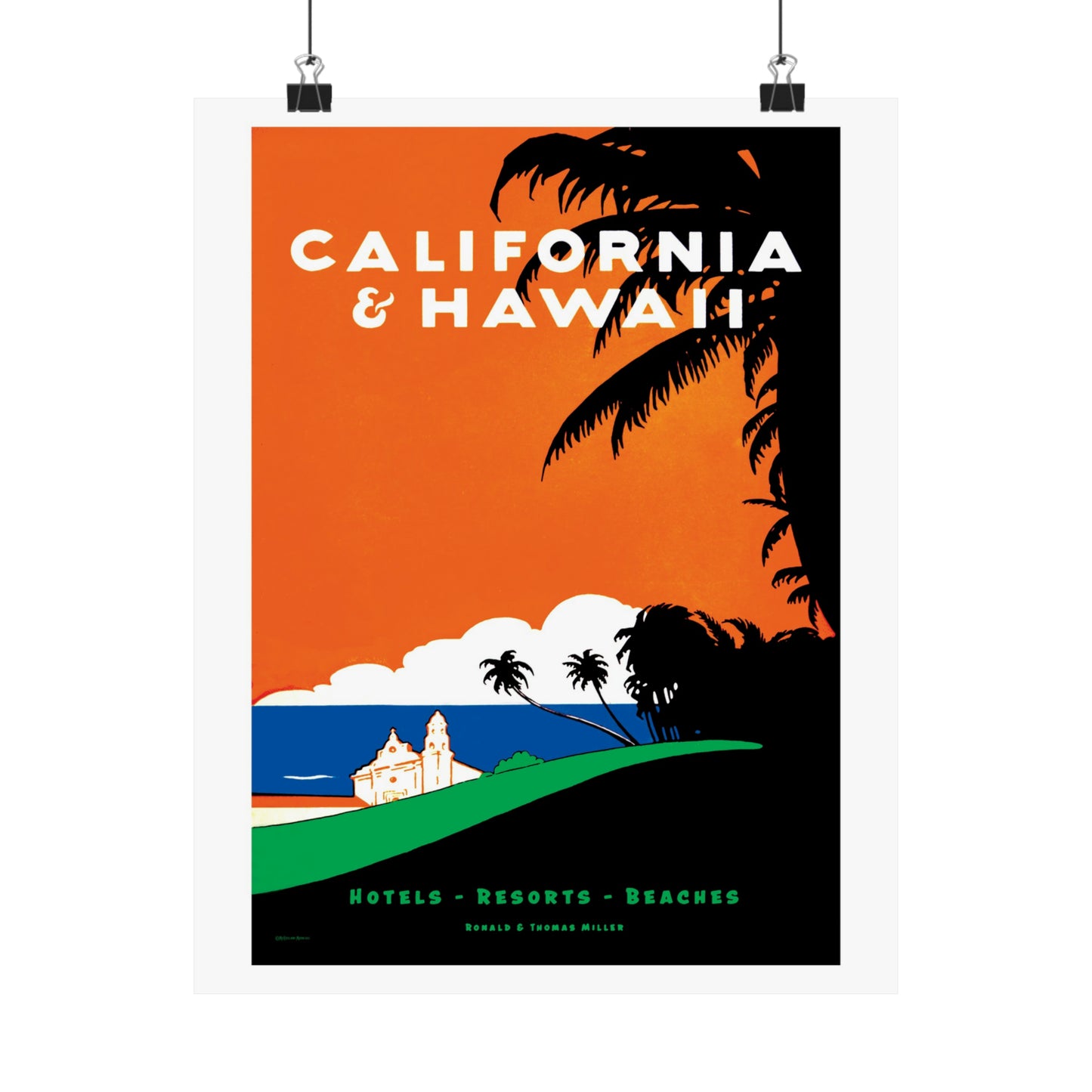 California and Hawaii | Poster