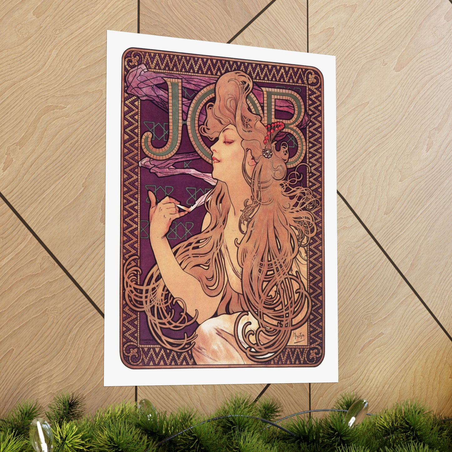 Job (1896) | Alphonse Mucha | Premium Matte vertical posters