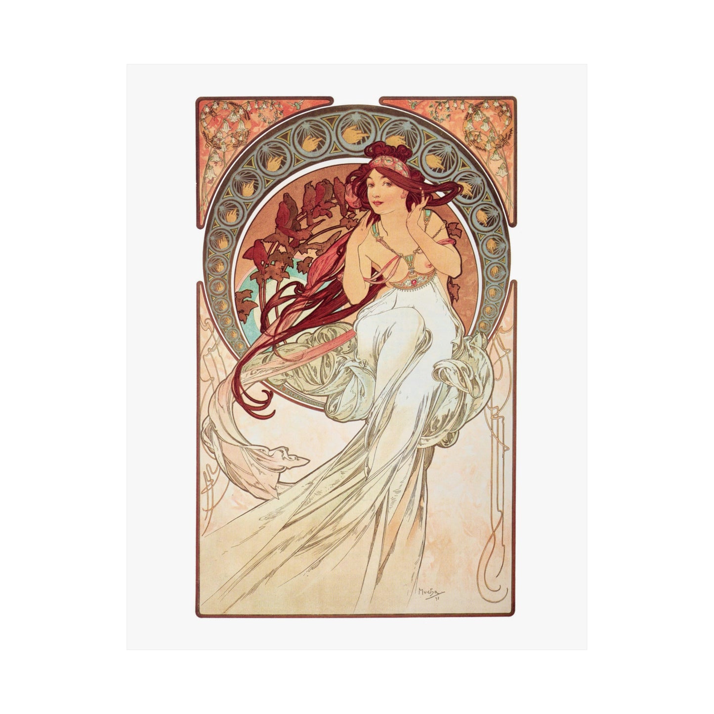 Music | Alphonse Mucha | Premium Matte vertical posters