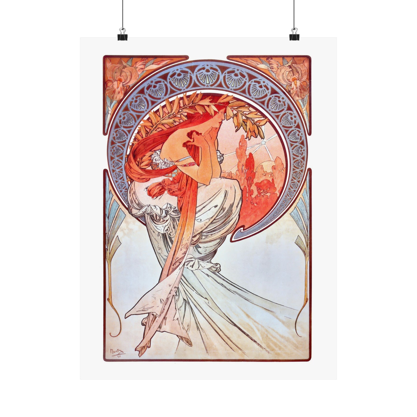 Poetry | Alphonse Mucha | Premium Matte vertical posters