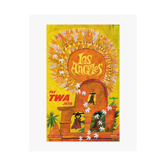 Los Angeles Air Travel #2 | TWA | Mid Century | Poster