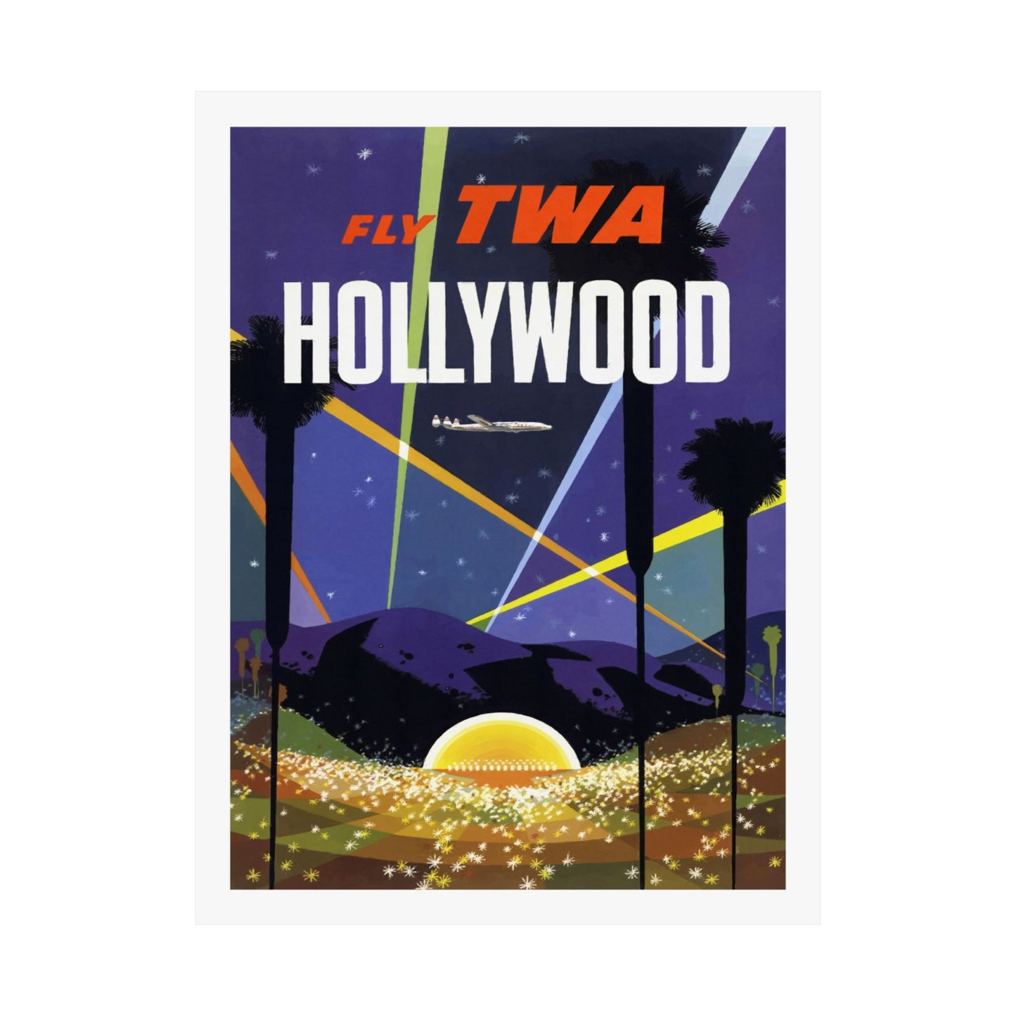 Hollywood | TWA | Poster