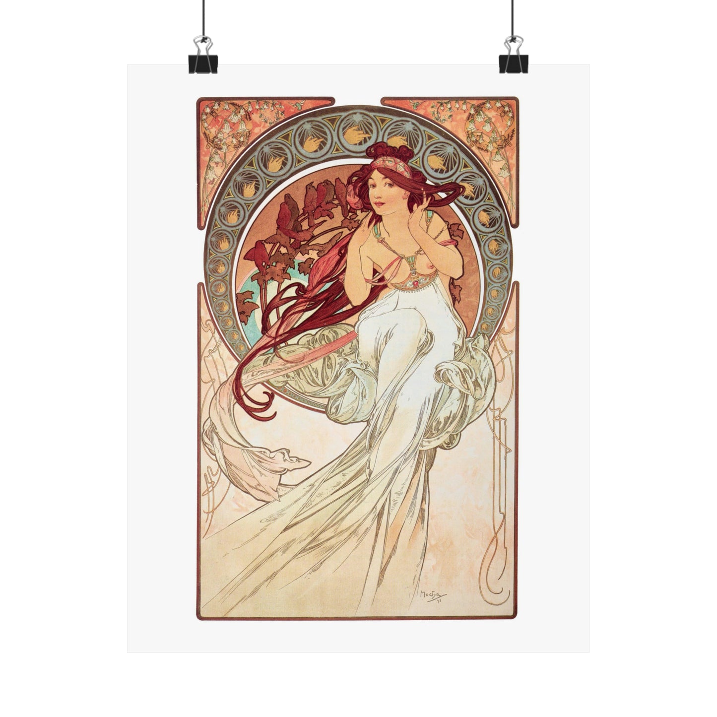 Music | Alphonse Mucha | Premium Matte vertical posters