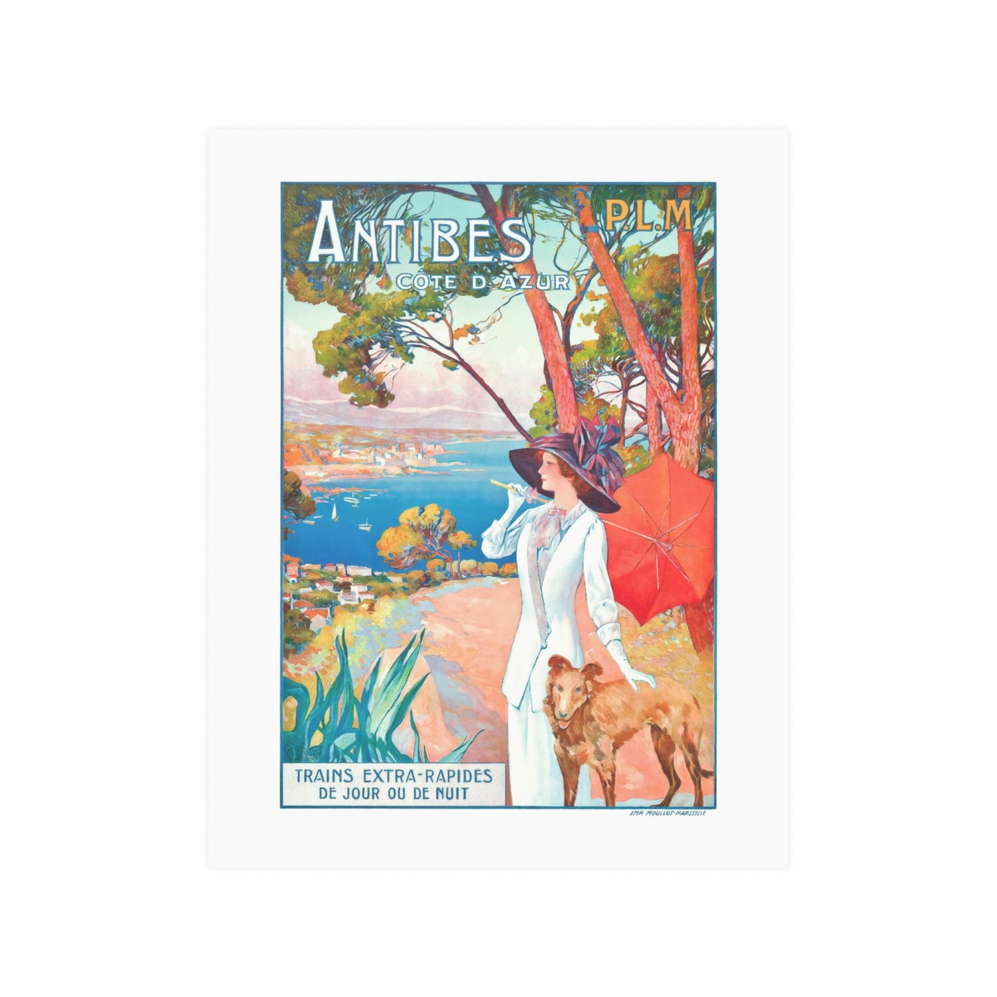 Antibes | Cote d'Azure | Poster