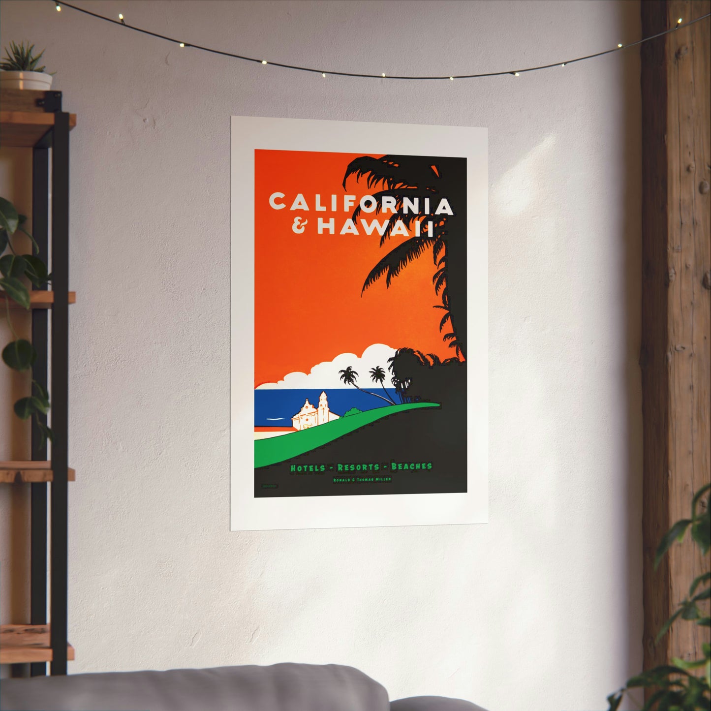 California and Hawaii | Poster