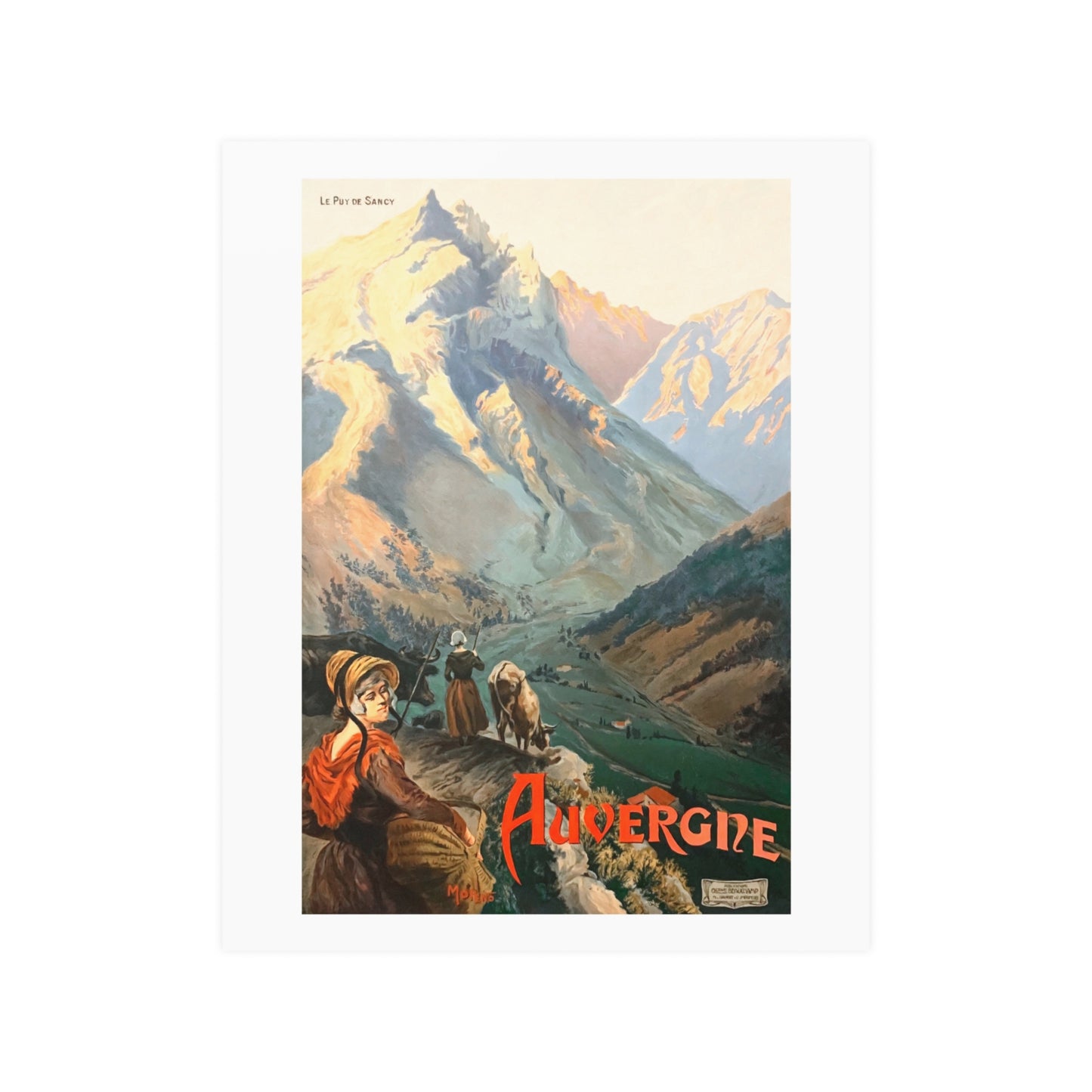 Auvergne | Le Puy de Sancy | Poster