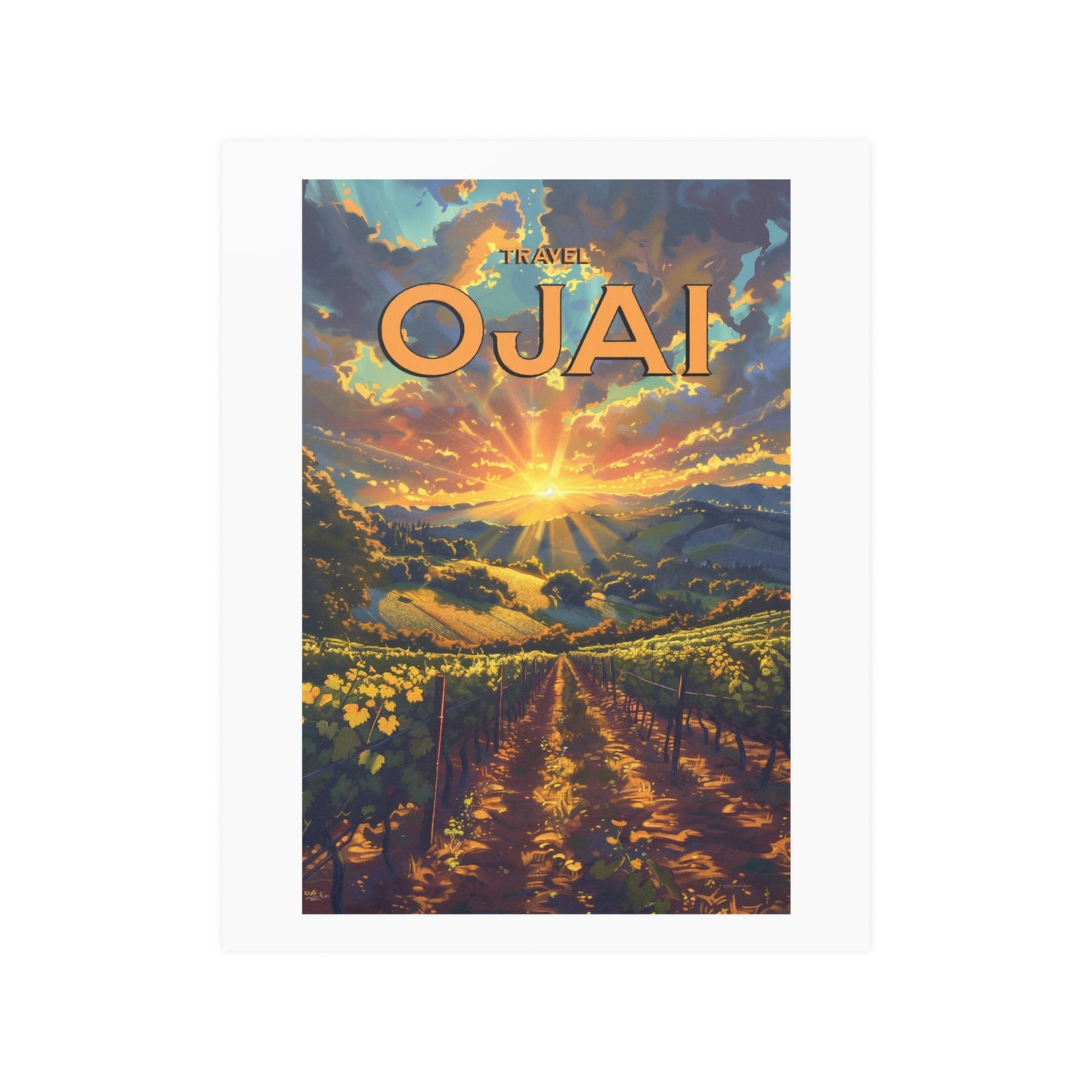 Travel Ojai - California | Poster