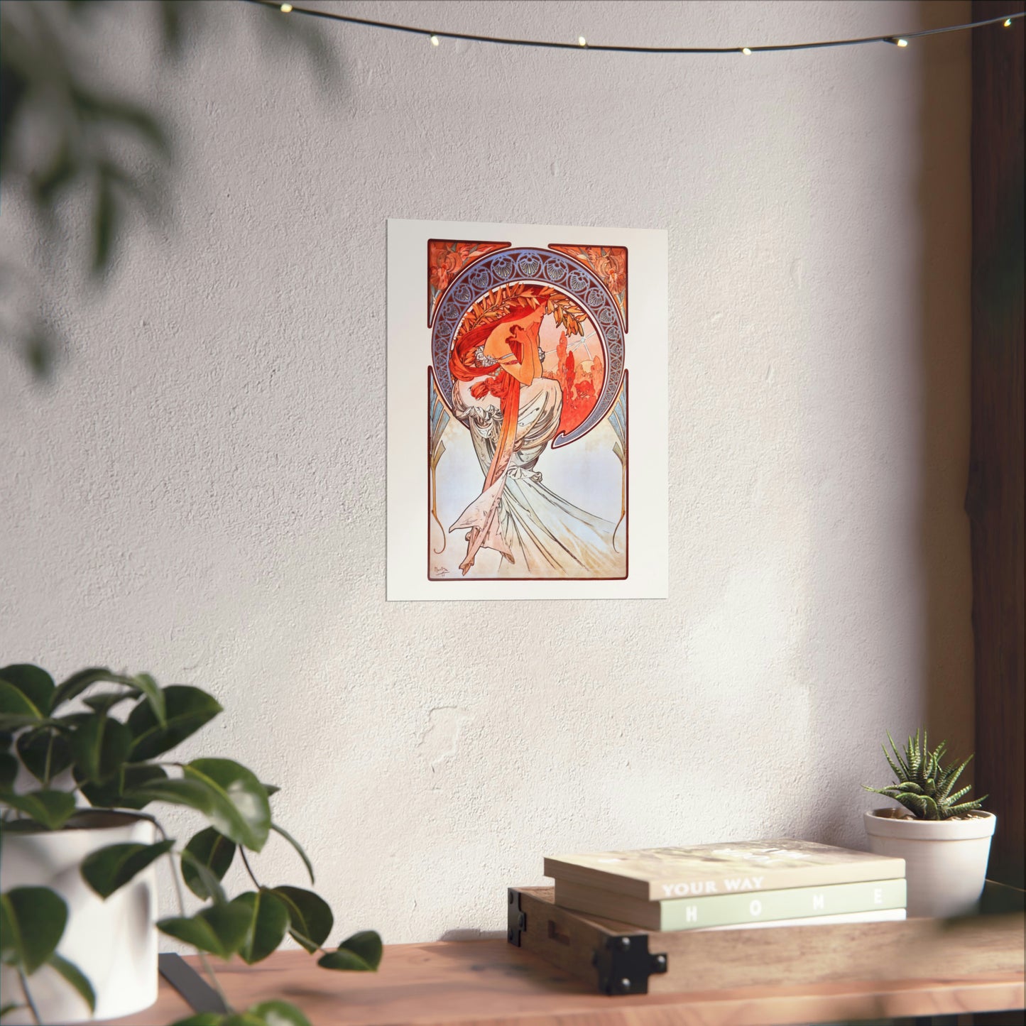 Poetry | Alphonse Mucha | Premium Matte vertical posters