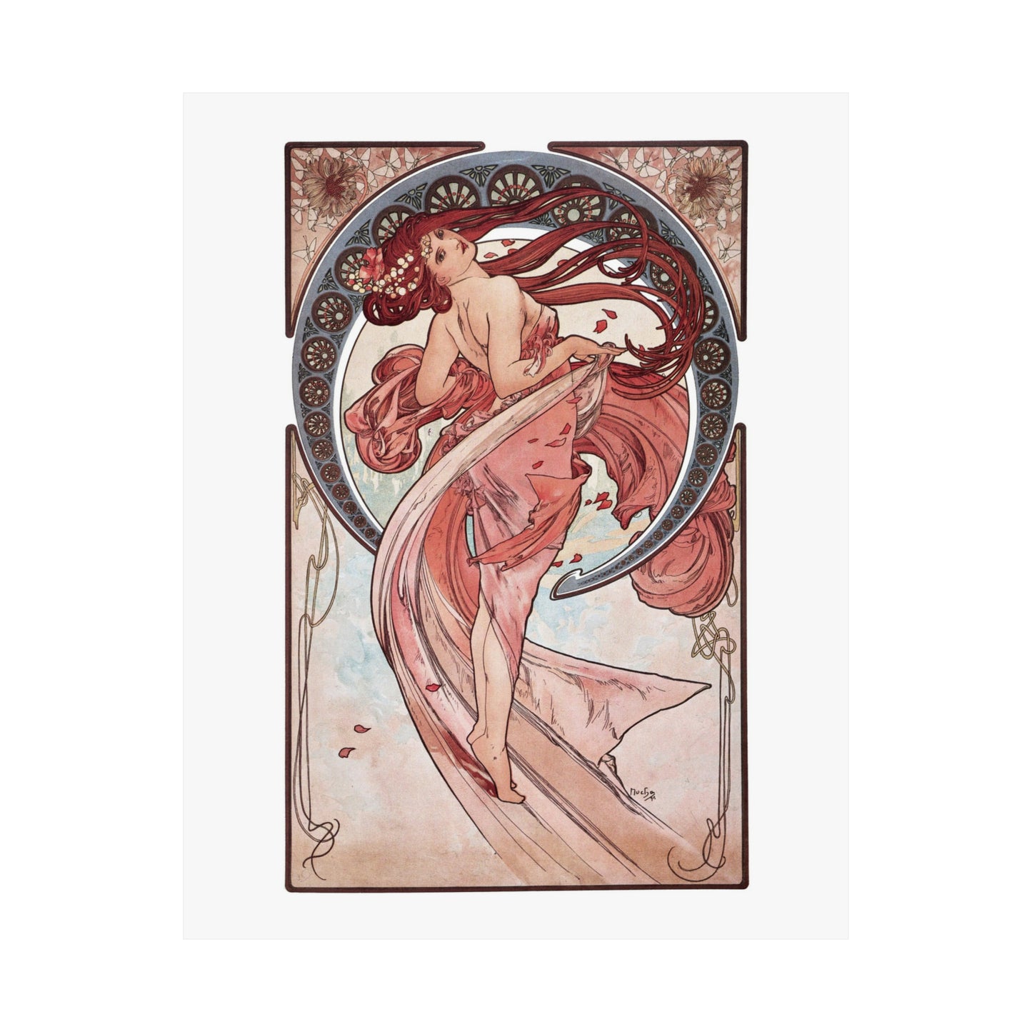 Dance | Alphonse Mucha | Premium Matte vertical posters