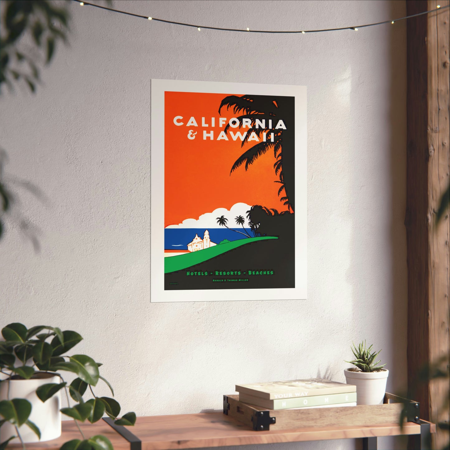 California and Hawaii | Poster