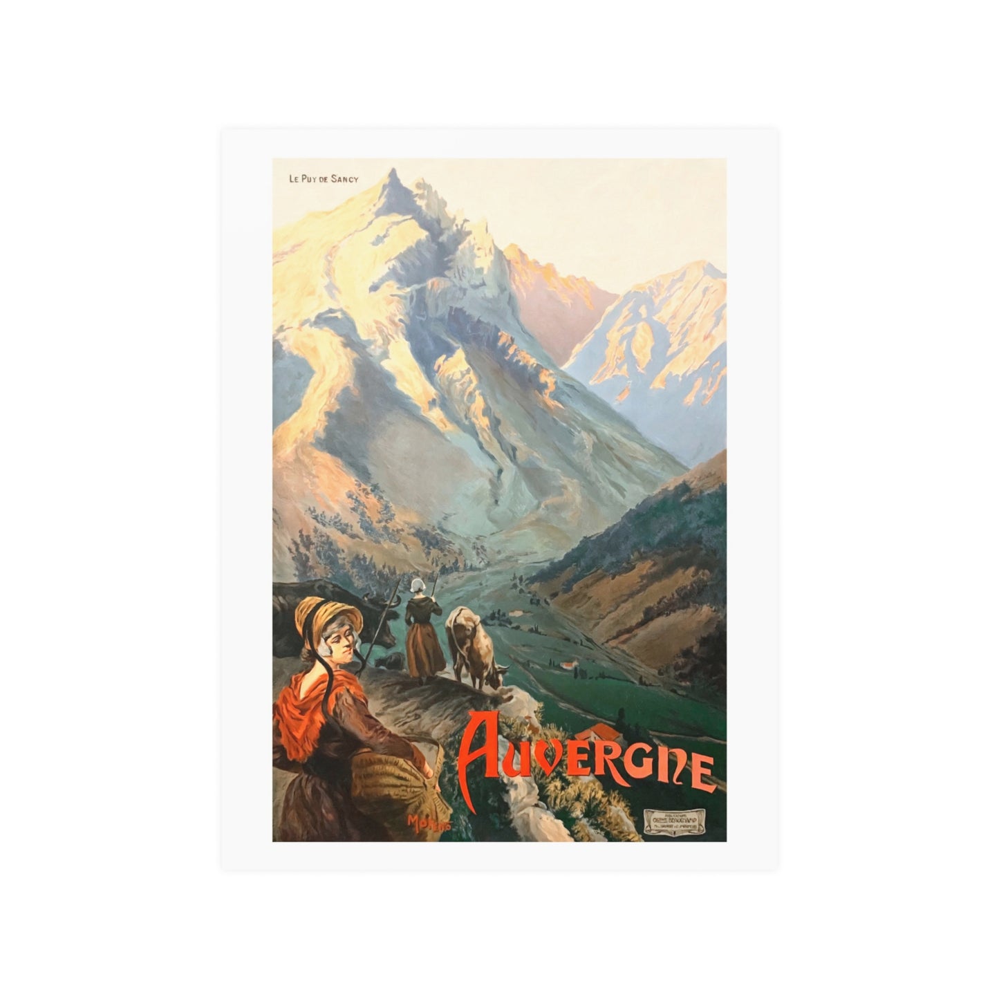 Auvergne | Le Puy de Sancy | Poster