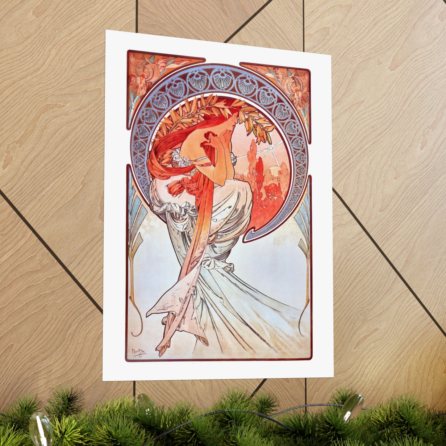 Poetry | Alphonse Mucha | Premium Matte vertical posters