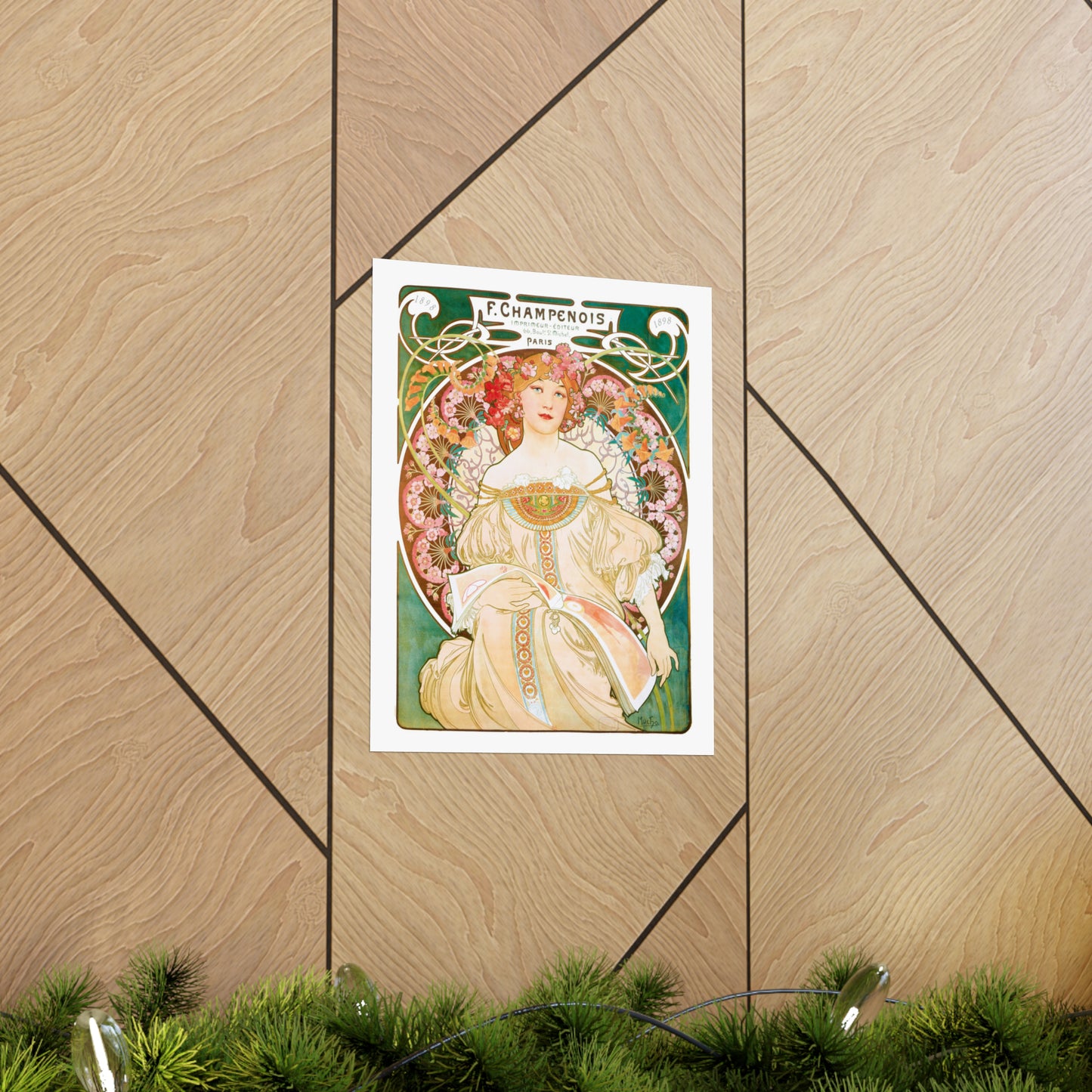 F. Champenois - Alphonse Mucha | Premium Matte vertical posters