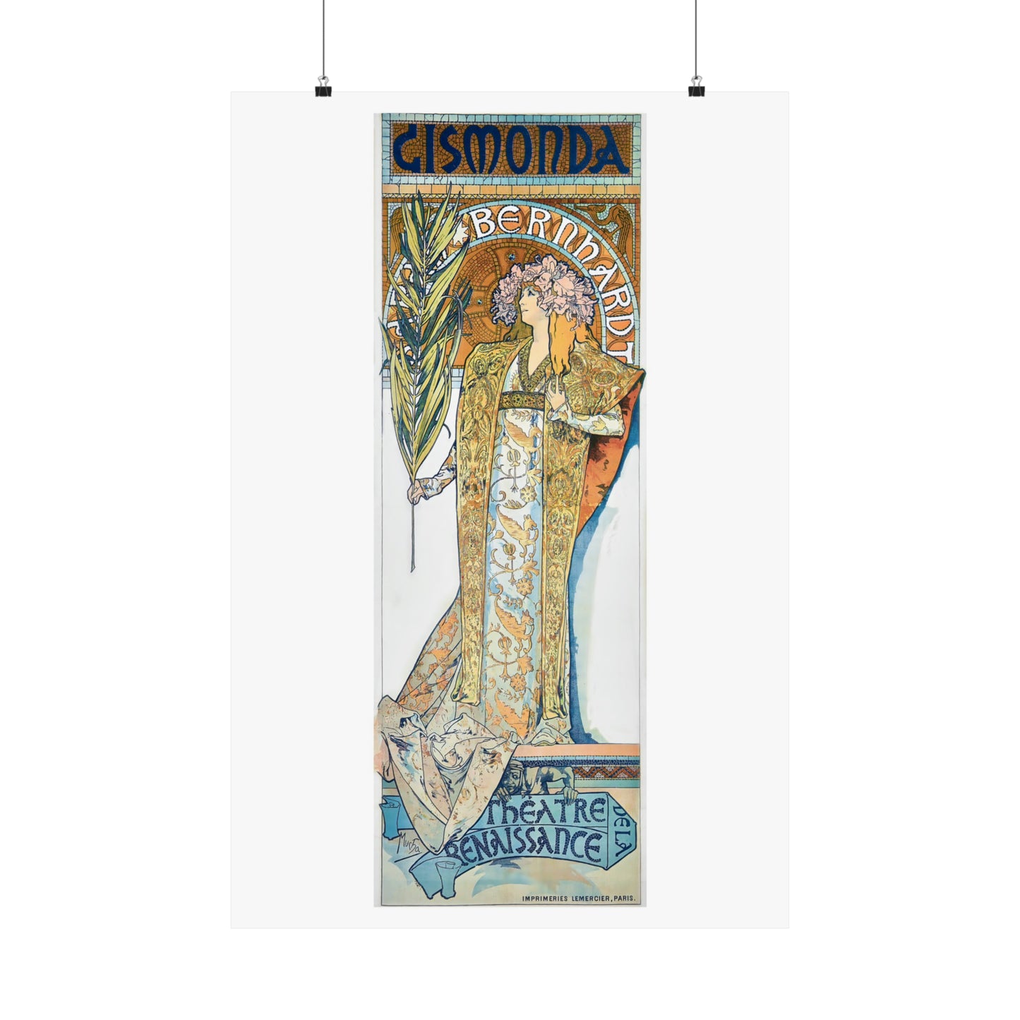 Gismonda | Alphonse Mucha | Premium Matte vertical posters