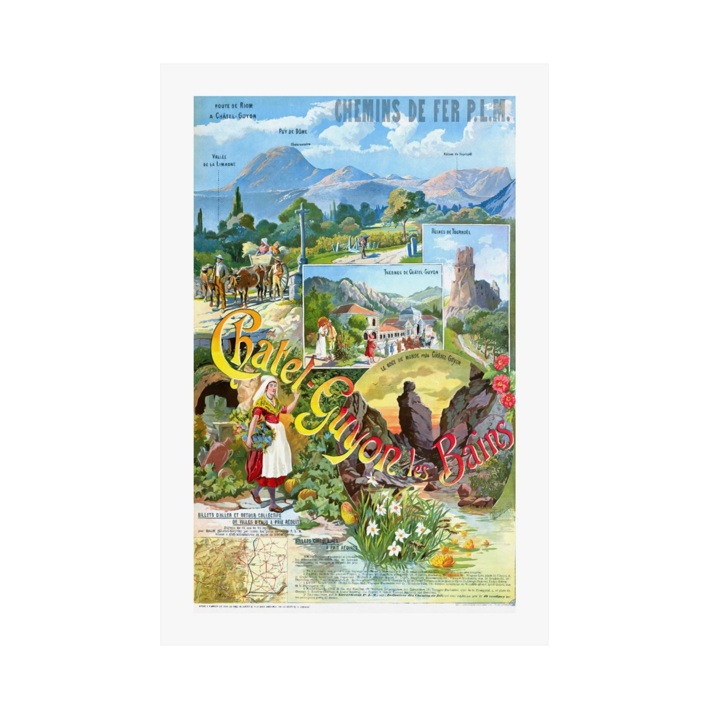 Châtel-Guyon | Auvergne | Poster