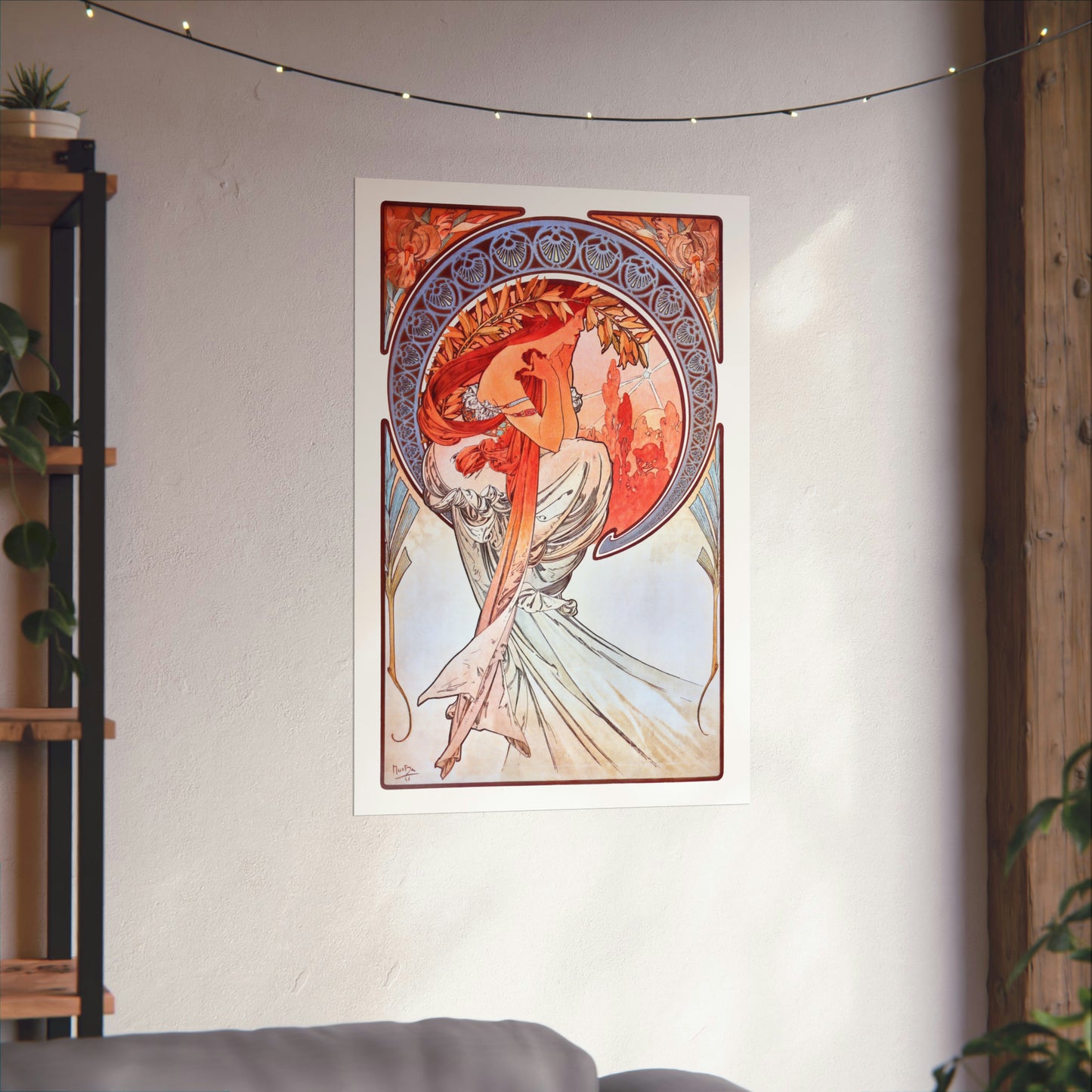 Poetry | Alphonse Mucha | Premium Matte vertical posters