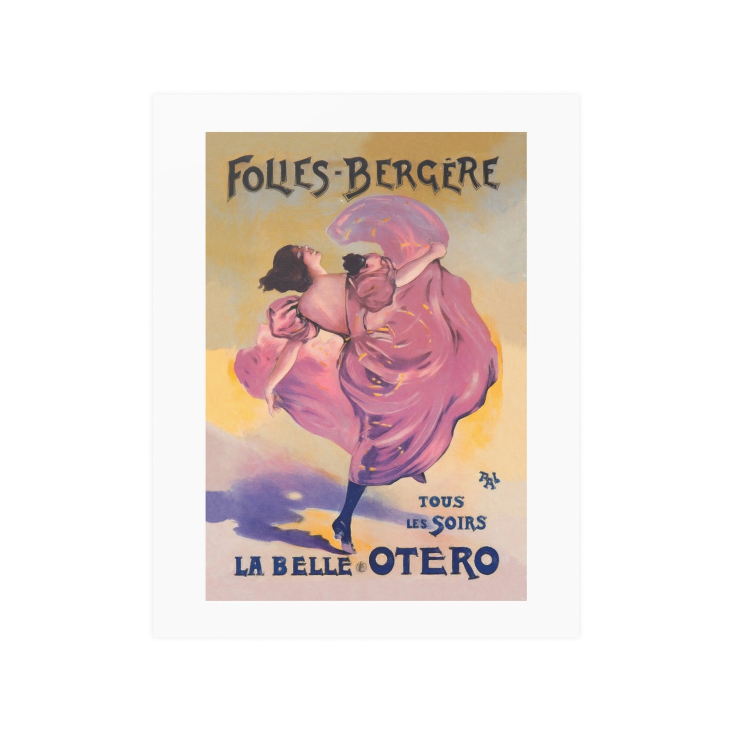 La Belle Otero | Folies Bergere | Poster