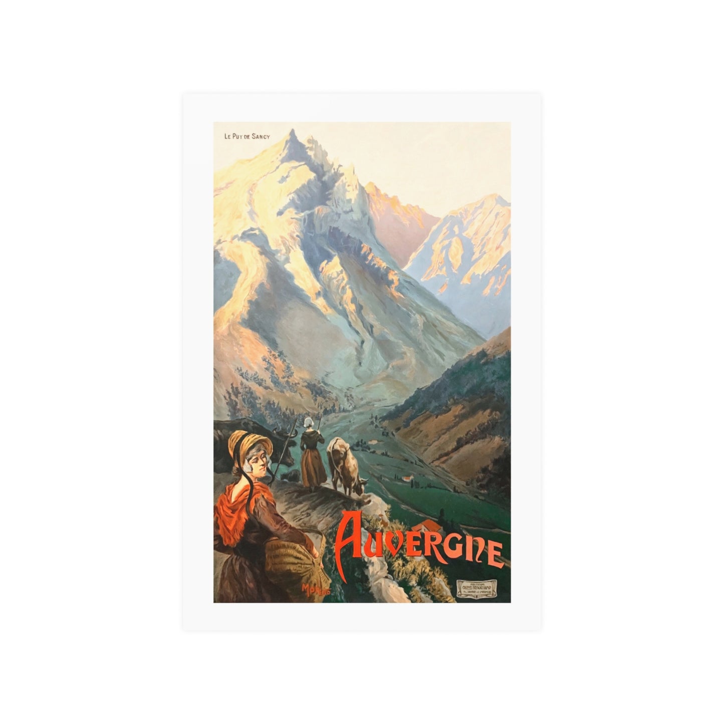 Auvergne | Le Puy de Sancy | Poster