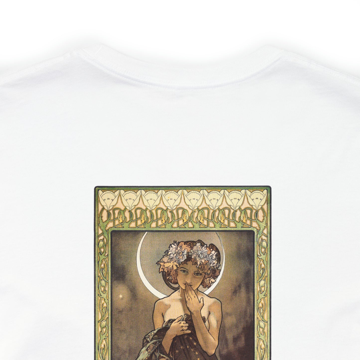 Moonlight | Alphonse Mucha | Unisex Jersey Short Sleeve Tee