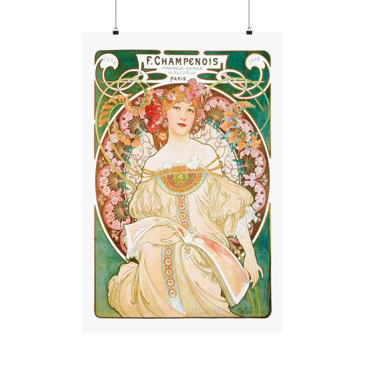 F. Champenois - Alphonse Mucha | Premium Matte vertical posters