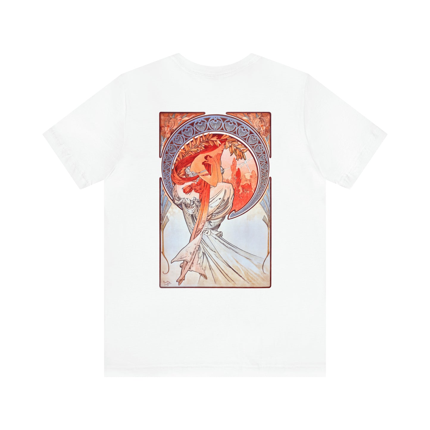 Poetry | Alphonse Mucha | Unisex Jersey Short Sleeve Tee