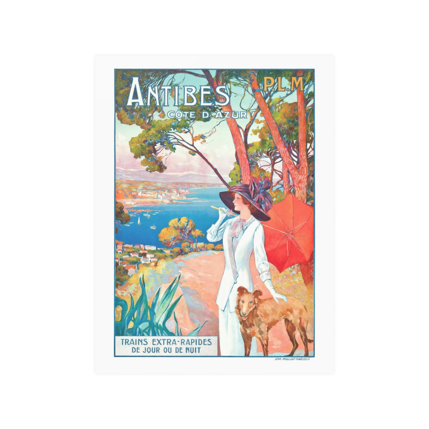 Antibes | Cote d'Azure | Poster