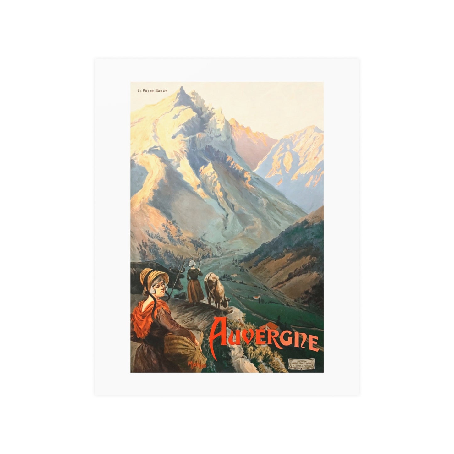 Auvergne | Le Puy de Sancy | Poster