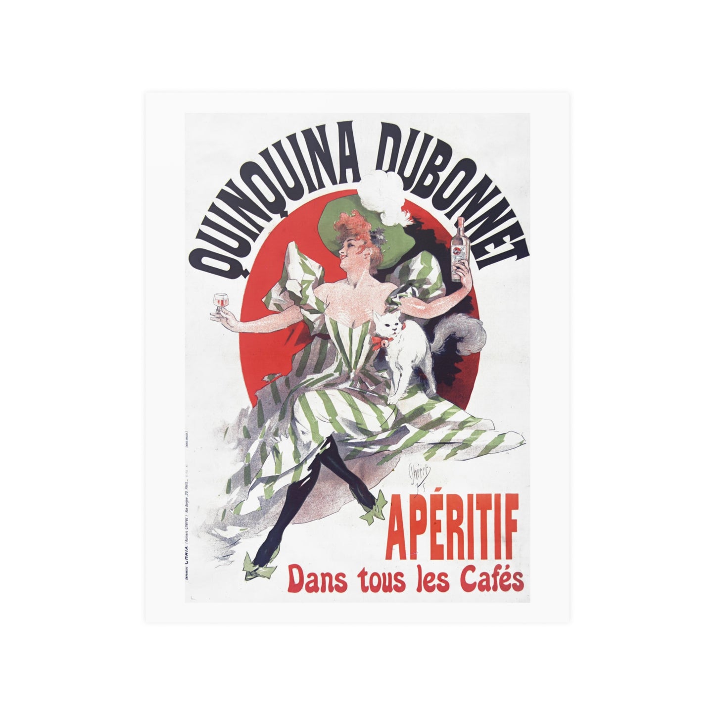 Quinzuina Dubonnet - Aperitif | Poster