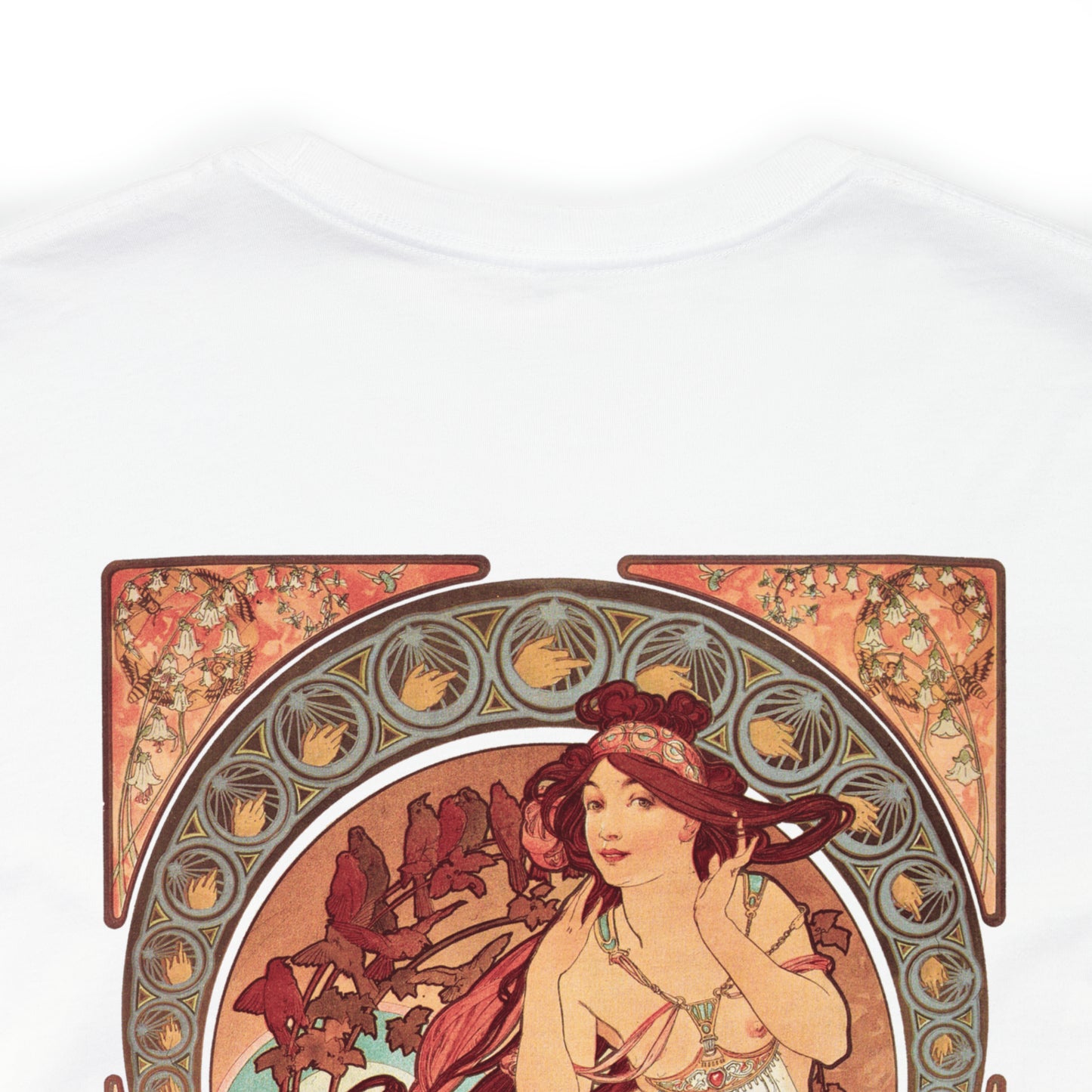 Music | Alphonse Mucha | Unisex Jersey Short Sleeve Tee