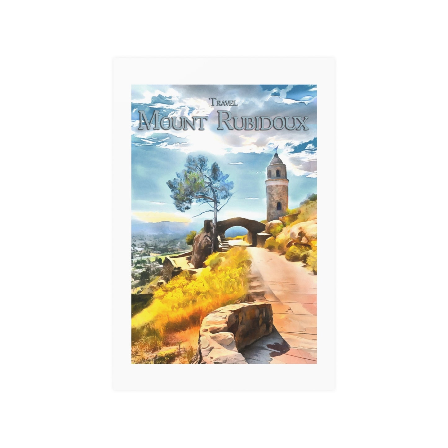 Travel Mount Rubidoux - California | Poster