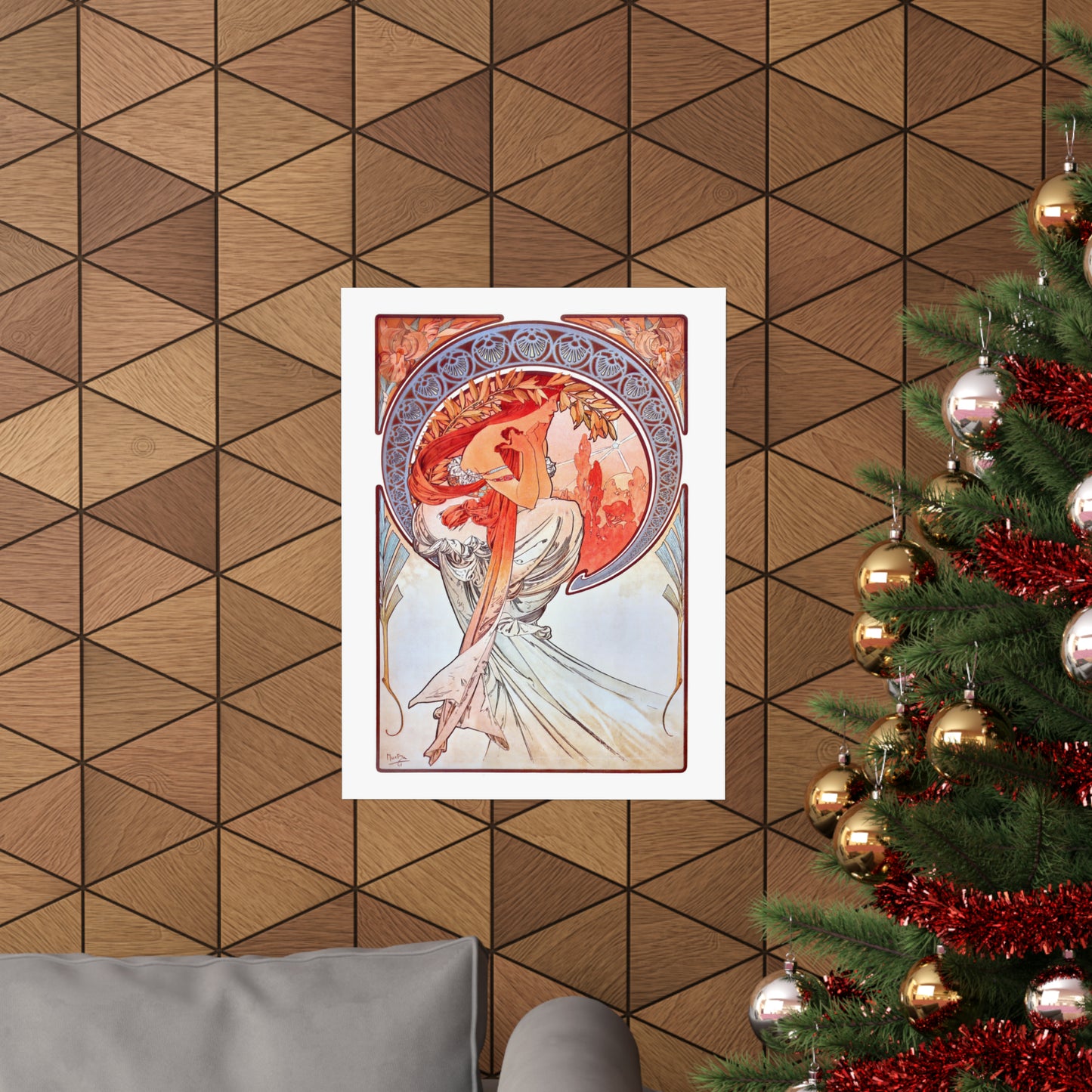 Poetry | Alphonse Mucha | Premium Matte vertical posters