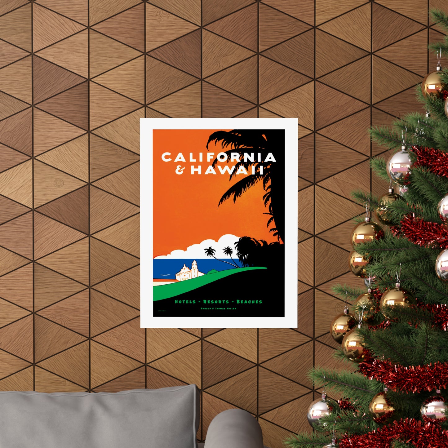 California and Hawaii | Poster