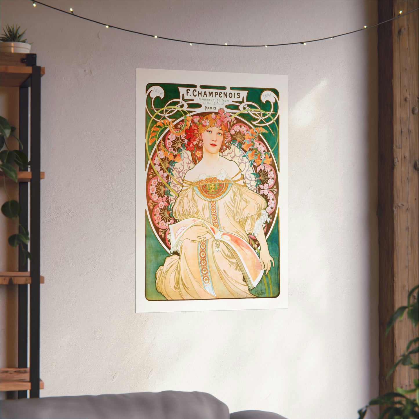 F. Champenois - Alphonse Mucha | Premium Matte vertical posters