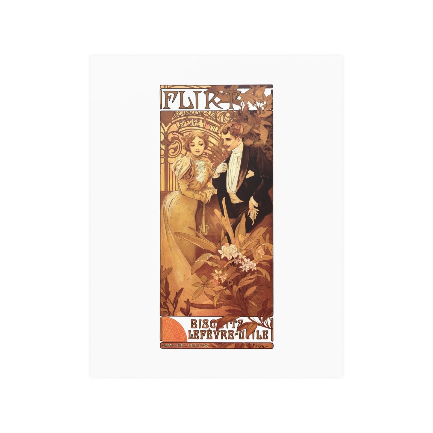 Flirt Biscuits | Alphonse Mucha