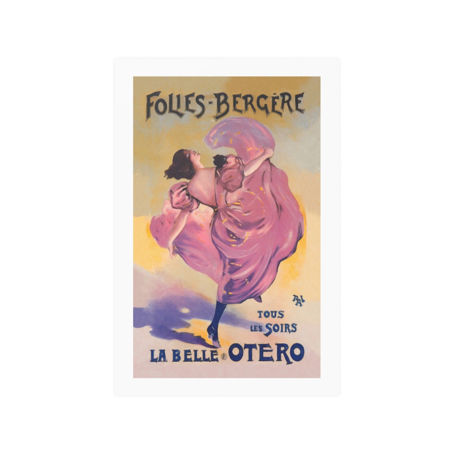 La Belle Otero | Folies Bergere | Poster