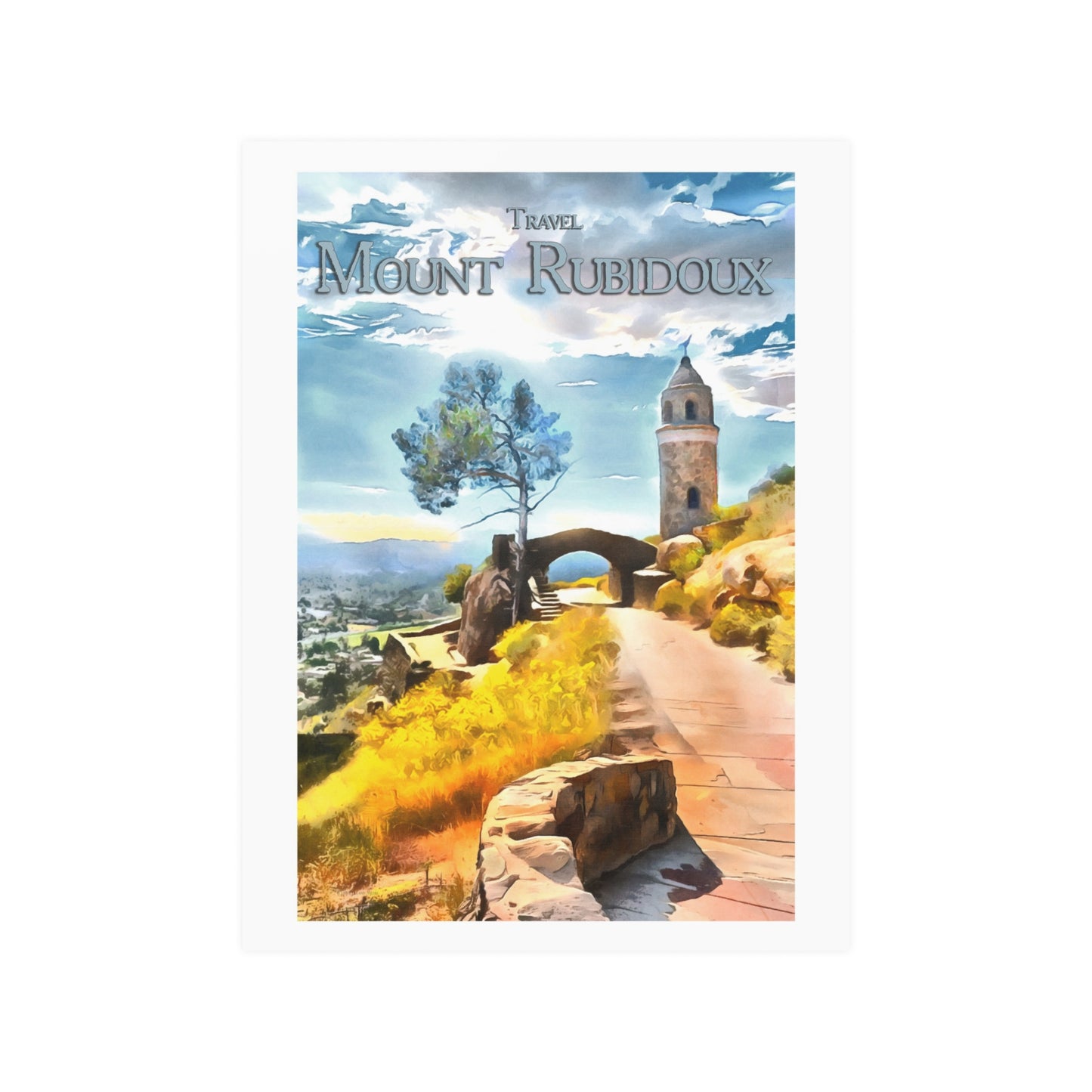 Travel Mount Rubidoux - California | Poster