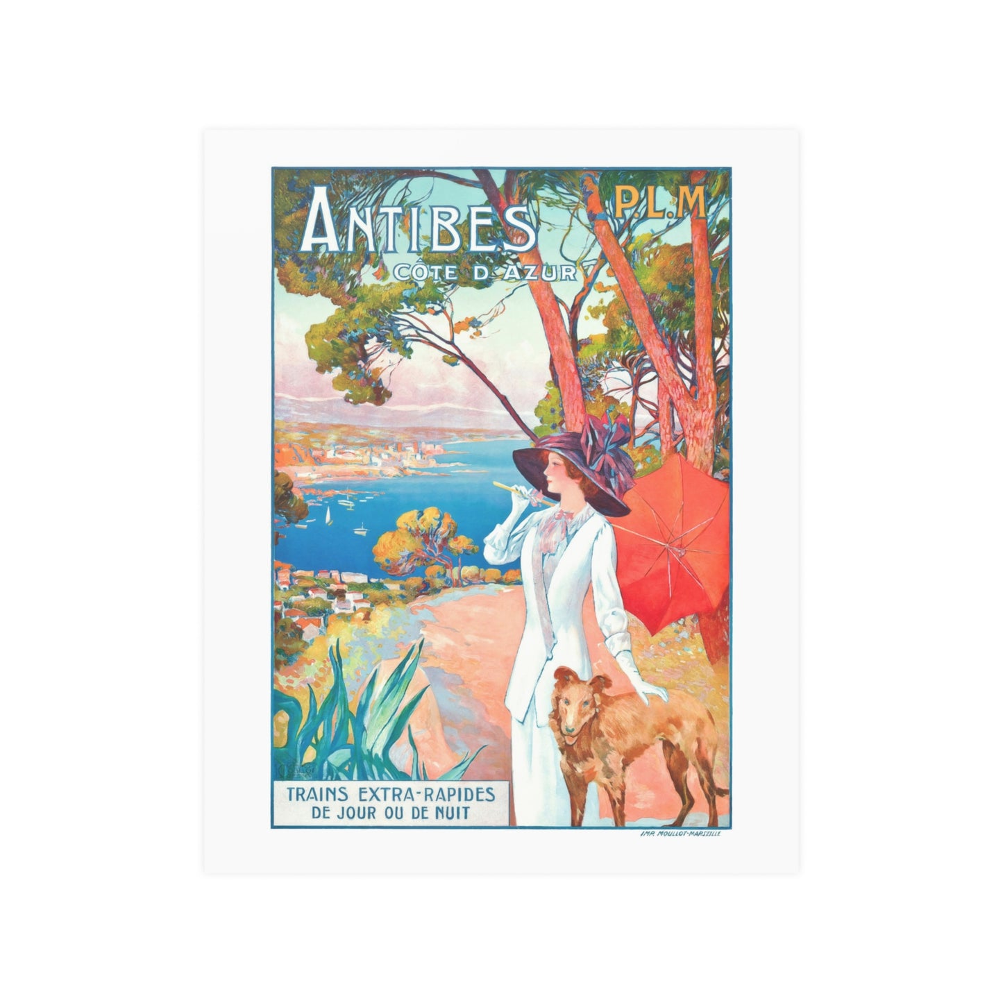 Antibes | Cote d'Azure | Poster