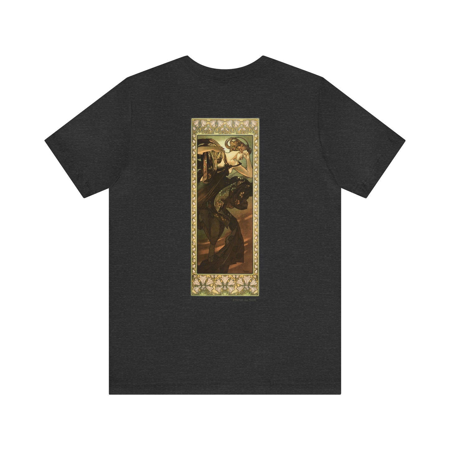 Evening Star | Alphonse Mucha | Unisex Jersey Short Sleeve Tee